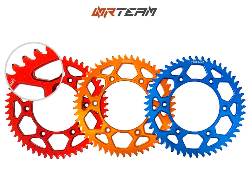 Corona NRTeam Ergal Beta RR 498 (12) 50 denti rossa Foto 1 de 1