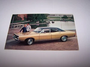 Postal publicitaria Ford Torino 1968 sedán de cuatro puertas - Imagen 1 de 2