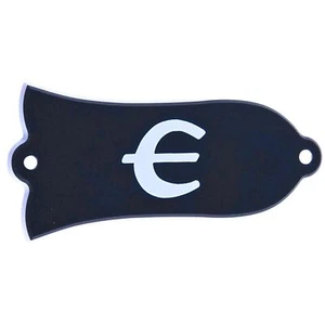 2 Holes 2 Ply Black Bell Shape Custom Truss Rod Cover Plate For Gibson SG LP - Picture 1 of 34