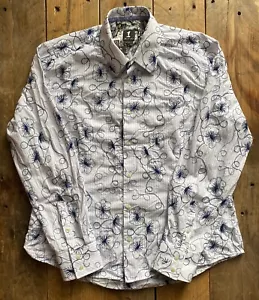 1 ...Like No Other Limited Edition Shirt 152/500 - Size Three/L - Striped/Floral - Picture 1 of 24