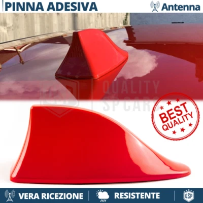 Antenna PINNA DI SQUALO Rossa PER CITROEN C4 AIRCROSS Ricezione Radio AM-FM-DAB+ - Immagine 1 di 4