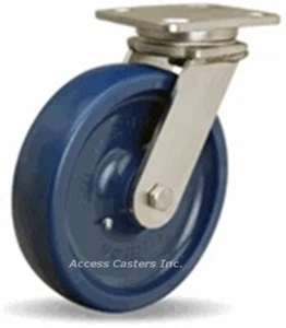 Rueda giratoria de poliuretano Hamilton S-WHS-8UYSB 8", 1.500 lb Capacidad - Imagen 1 de 1