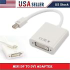 Mini DisplayPort to DVI-D Active Adapter Converter Gold plated Dual for LCD US