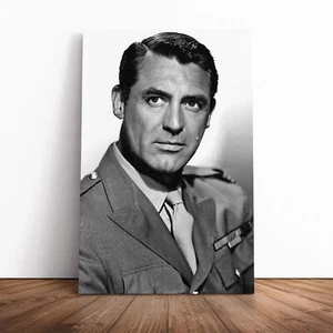 Cary Grant (1) stampa tela incorniciata su tela arte da parete arredamento casa - Foto 1 di 11