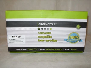 Greencycle schwarze Tonerkassette mit hoher Kapazität für Brother TN450 TN-450 – NOS - Bild 1 von 9