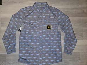 Realtree Men’s Fishing Shirt Long Sleeve UPF 40 Protection Size Small 34/36 - Picture 1 of 5