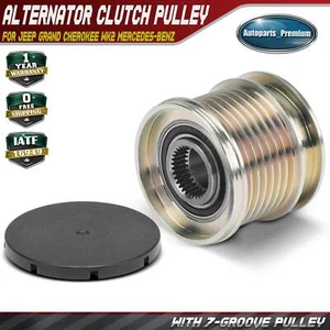 Alternator Clutch Pulley for Jeep Grand Cherokee WK2 Mercedes-Benz 7 Grooves CW - Picture 1 of 11