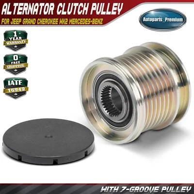 Polea de embrague alternador para Jeep Grand Cherokee WK2 Mercedes-Benz 7 ranuras CW Foto 1 de 4