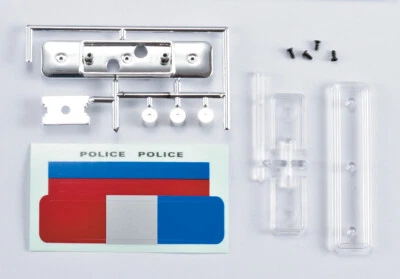 KILLERBODY LICHT SET WARNLEUCHTE "POLIZEI / POLICE" FÜR 1:10 # KB48067 - Bild 1 von 3