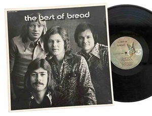 Bread: THE BEST OF BREAD LP 1973 Elektra VG/VG Glitter Cover 3 - Picture 1 of 9