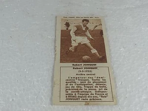 FOOTBALL BISCUITS REM REIMS ROBERT JONQUET 50s NO PANINI #1 - Imagen 1 de 1
