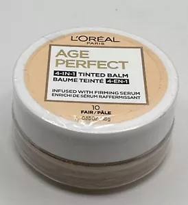 Loreal Paris Age Perfect 4-in-1 Tinted Balm # 10 FAIR - NEW & SEALED - VHTF - Picture 1 of 3