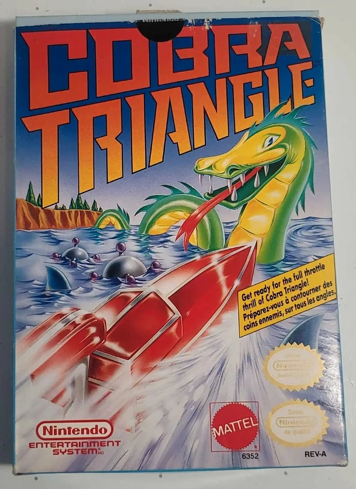 Cobra Triangle (Nintendo Entertainment System, 1989)CIB, Untested - Image 1 of 4