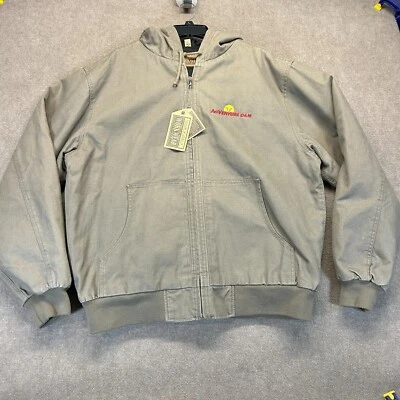 Jaqueta Swingster Workwear Masculina XL Zíper Completo Cinza Pedreira AGventure D&M VTG NOVA - Imagem 1 de 4