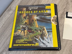 Commodore 64 Heroes of Karn gioco di Interceptor Software versione disco non testato - Foto 1 di 9