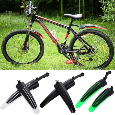 Front Rear Mud Guards Mudguard Fenders For Mountain Bike Bicycle Cycling Driving - image 1 of 4