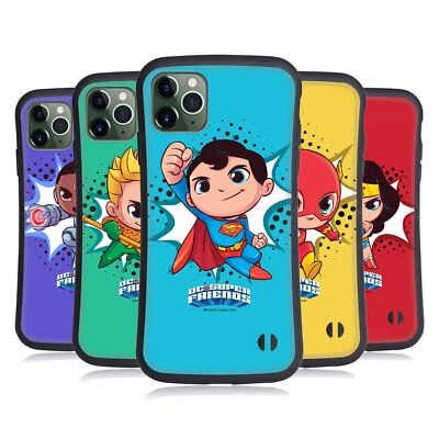 FUNDA HÍBRIDA OFICIAL SUPER FRIENDS DC COMICS NIÑOS PEQUEÑOS 1 PARA TELÉFONOS APPLE iPHONES Foto 1 de 4