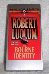 Robert Ludlum The Bourne Identity Bantam Audio Cassette 2 Tapes Set NEW Sealed - Bild 1 von 5