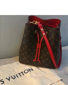 Louis Vuitton NeoNoe Handbag MM Brown Canvas - Picture 1 of 10