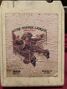 VINTAGE RARE 1972 Pure Prairie League: Bustin' Out - 8 Track Tape - Picture 1 of 2
