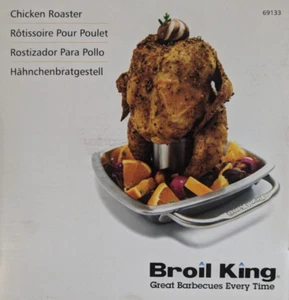 Broil King Chicken Roasting Rack W/BEER INFUSER Great Barbecues Every Time 69133 - Picture 1 of 8