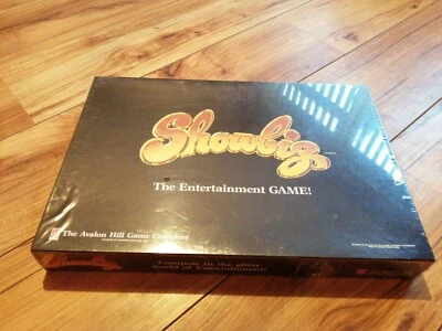 Showbiz VINTAGE Board Card Game Avalon Hill New SEALED 1990s FAMILY FUN - Image 1 of 3