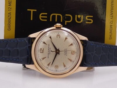 RELOJ BAUME&MERCIER STELLINA AUTOMÁTICO NO MAGNÉTICO ORO ROSA 18KT RECIÉN REPARADO Foto 1 de 4