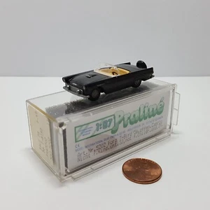 Praline 1/87 HO Scale Black '56 Ford Thunderbird T-Bird Convertible MPN: 5202 - Picture 1 of 4