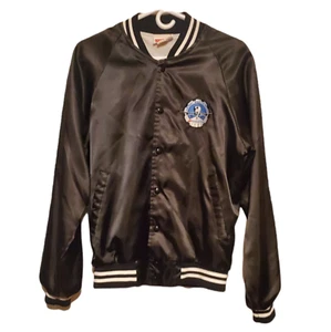Hartwell Satin Jacket BF GOODRICH Embroidery & Aircraft Wheels and Brakes Patch - Picture 1 of 4