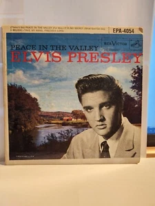 ELVIS PRESLEY Peace in the Valley 45rpm RCA EPA-4054 rock n roll 1957 P/S - Imagen 1 de 5