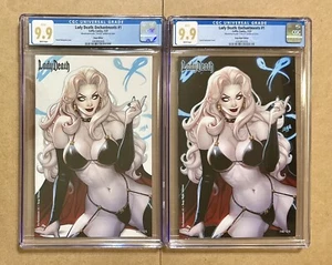 Lady Death: Enchantments #1 (2023) CGC 9.9 Snap/Snap Night Set Ltd 125 - Picture 1 of 3