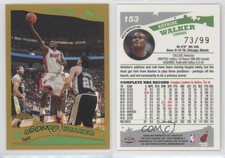 2005-06 Topps Chrome Gold Refractor /99 Antoine Walker #153