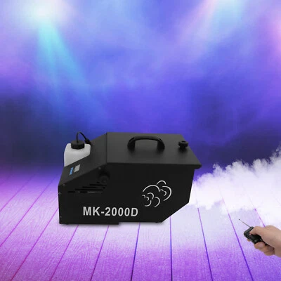 DMX512 Floor Fogger Fogger Stage Light Smoke Vertical Remote Control 1200W - Image 1 of 4