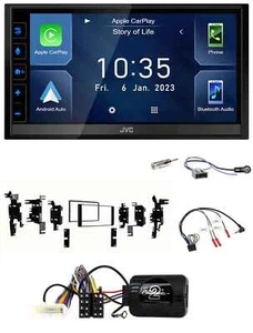 JVC DAB Bluetooth Lenkrad USB 2DIN Autoradio für Nissan Versa Tiida C11 2008-201 - Bild 1 von 12