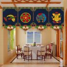 1x Fringe Ethnic Thai Noren Curtain Tassel Indian Restaurant Room Door Curtain