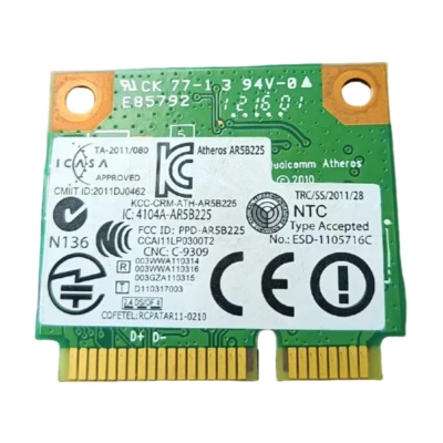 Dell FXP0D DW1703 AR5B225 Bluetooth4.0 Wireless WLAN WIFI Card Vostro 2710 2520 - Image 1 of 2