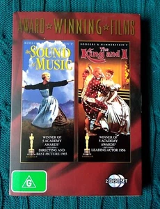 THE SOUND OF MUSIC / THE KING AND I – DVD, 2- DISC SET( SLIP CASE) R-4 LIKE NEW - Picture 1 of 2