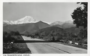 CHILE VIA PANAMERICANA 1930 TOP FOTO POSTAL PANORÁMICA - Imagen 1 de 2