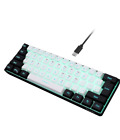 60 % mechanische Gaming Tastatur LED hintergrundbeleuchtet braun Schalter Mini Büro Tastatur