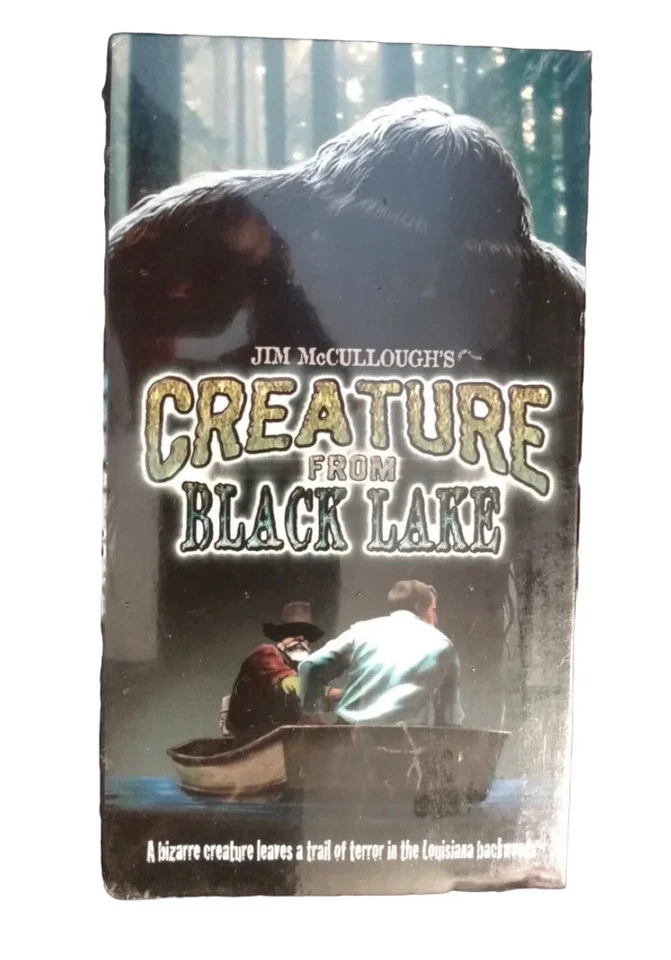 Jim Mccullough’s Creature From Black Lake Horror Halloween VHS Rare - Image 1 of 4