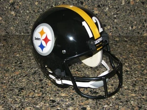 TERRY BRADSHAW Pittsburgh Steelers 1970s TK Custom Football Helmet - Full Size - Picture 1 of 6