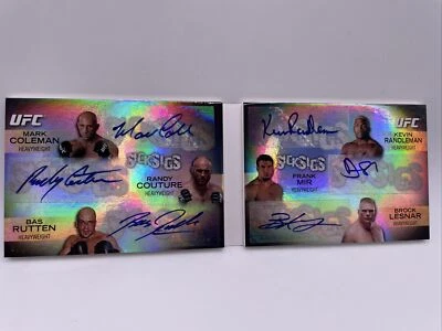 Brock lesnar, Randy Couture, Frank mir, coleman, Bas, Randleman 2012 Sick Sigs Foto 1 de 3