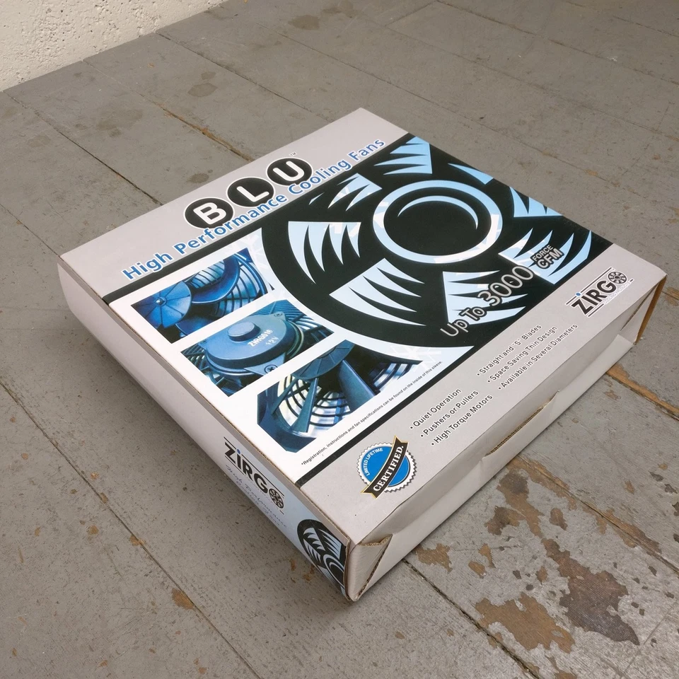 Chevrolet DJ 1946 14 pulgadas Super Duty ventilador de radiador automotriz ultra refrigeración Foto 1 de 4