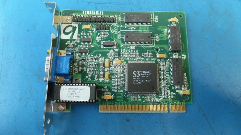 12-332002-000 number nine visual technology / #9 2MB pci video card - Image 1 of 2