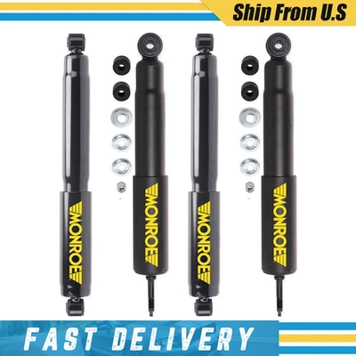 Amortiguadores delanteros y traseros Monroe Matic Plus para Chevrolet LUV 1979-1980 NUEVOS Foto 1 de 4