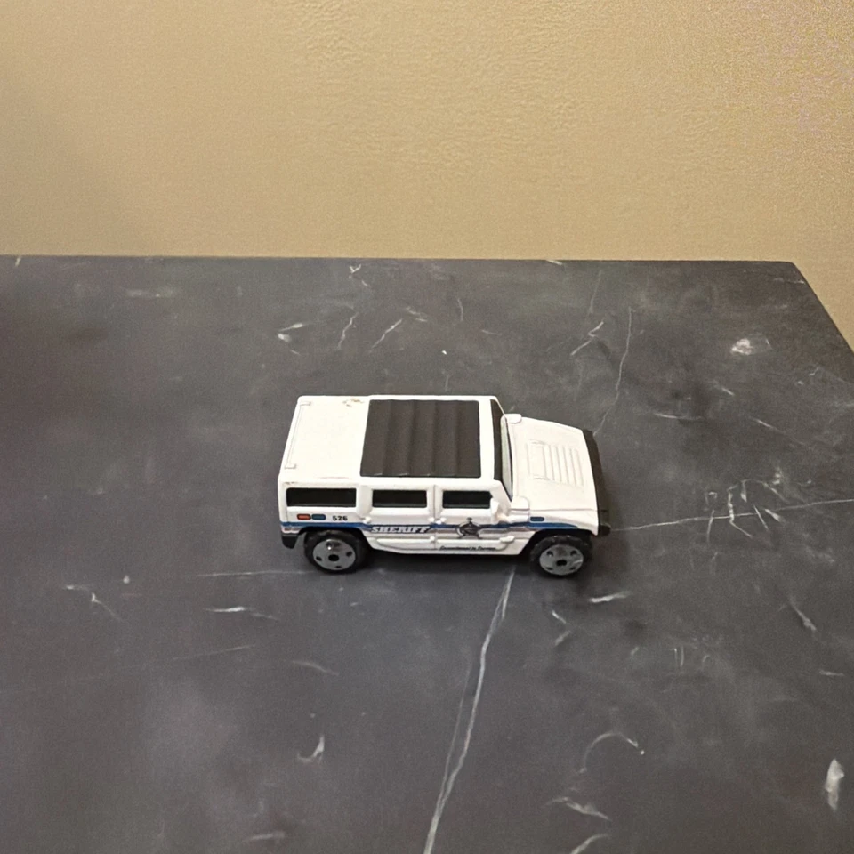 1/64 Matchbox 2002 Hummer H2 Police Sheriff Vehicle (Rare) - Image 1 of 4