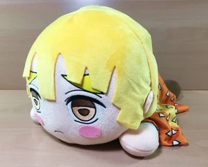 Mega Jumbo Nesoberi Plush Toy Zenitsu Agatsuma Demon Slayer: Kimetsu No Yaiba - Picture 1 of 2