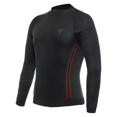 DAINESE MAGLIA INTIMO MOTO NO-WIND THERMO TEE LS NERO/ROSSO - Immagine 1 di 3