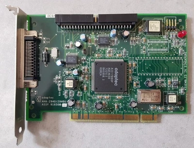 Adaptec AHA-2940 2940U Ultra SCSI-Controller, PCI-Karte, 2 Anschlüsse - Bild 1 von 4