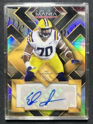 ED INGRAM 2022 Wild Card Auto Mania We The People 9/15 Minnesota Vikings - Image 1 of 2